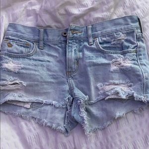 Abercrombie jean shorts